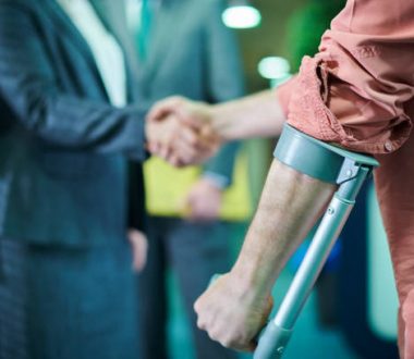 a man with a personal injury finally gets some legal representation